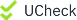 UCheck™ Logo