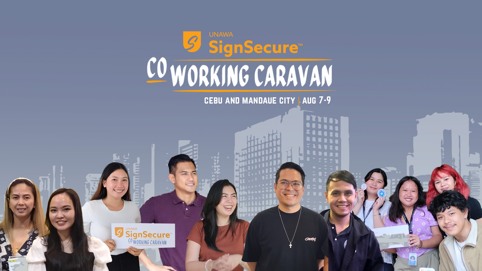 ICYMI: UNAWA’s SignSecure Caravan in Cebu’s Budding Remote Work Community