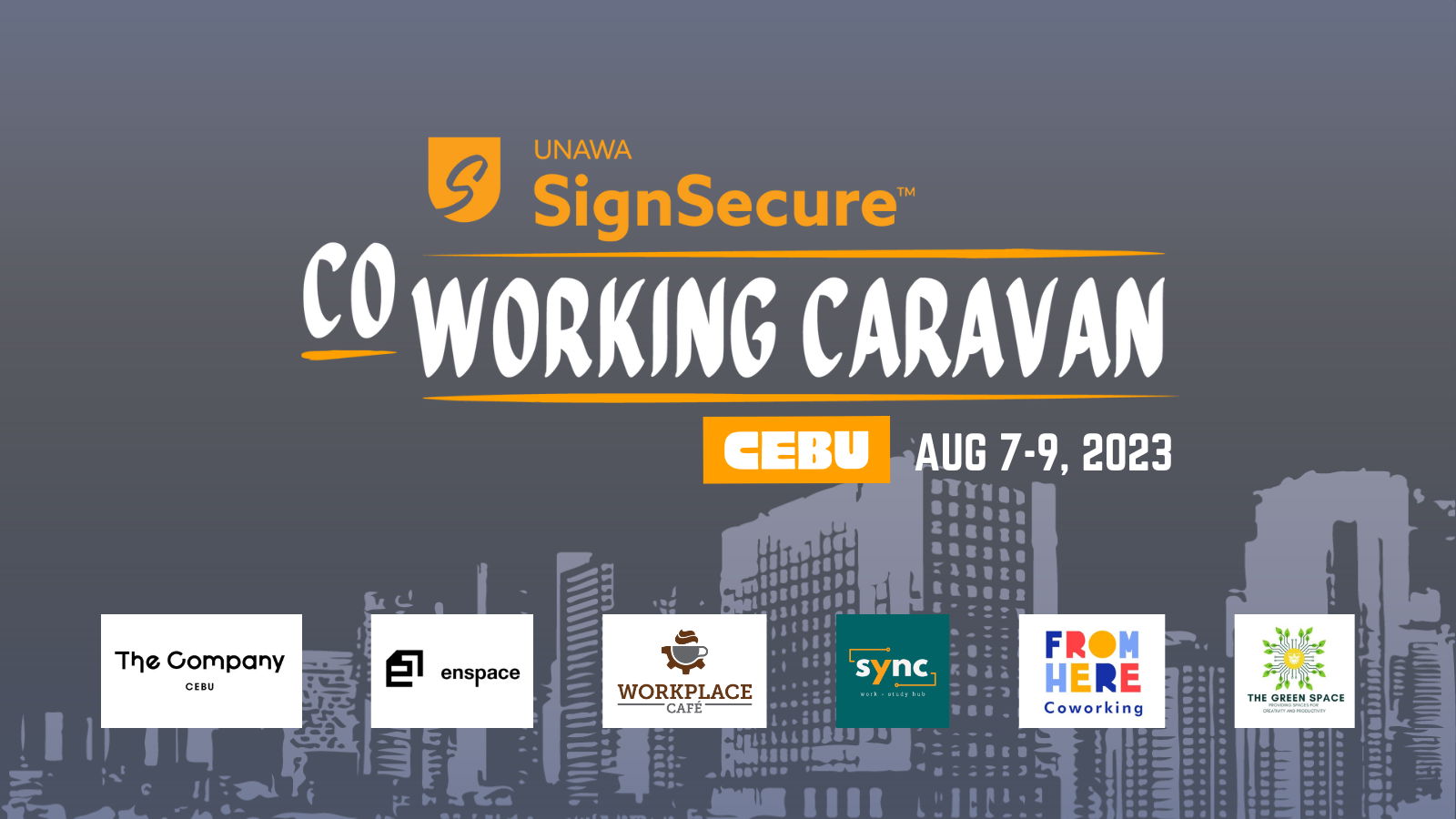 UNAWA SignSecure To Launch Caravan Tour at Cebu’s Top Co-Working Spaces in August